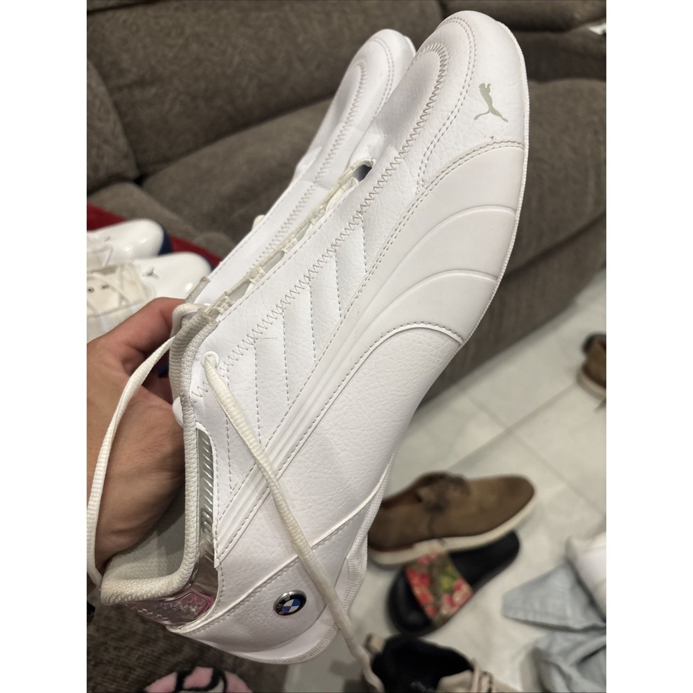 Size 14 - PUMA BMW MMS x Neo Cat Low White Grey